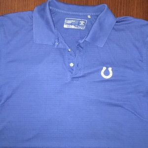 Indianapolis Colts Polo Sz Large